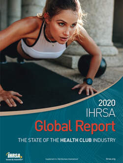 Portada del Informe Global de la IHRSA 2020