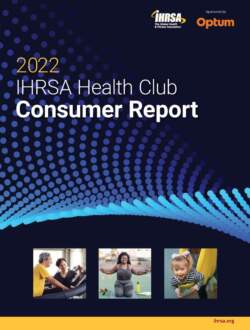 2022 IHRSA Portada del Informe de Consumidores de Clubes de Salud