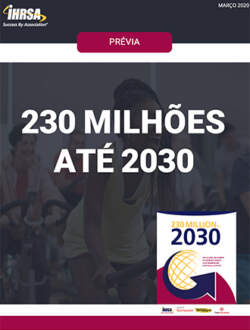 230 millones para 2030 Avance de la portada portuguesa