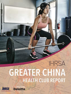 Portada del informe de Ihrsa China Health Club