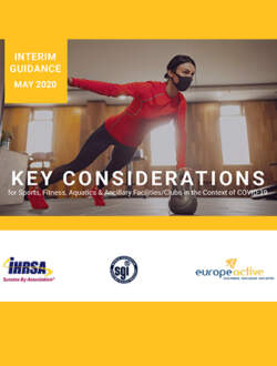 Consideraciones clave para los clubes de instalaciones auxiliares de fitness deportivo en el contexto de COVID 19 PORTADA