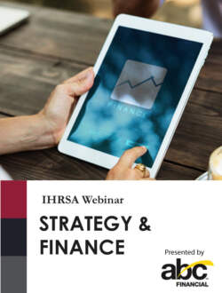 Presentación de la estrategia financiera del seminario web abc