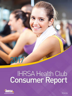 Portada del informe de consumo de Ihrsa Health Club 2017