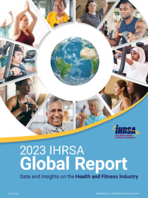 Portada del Informe Global 2023 de IHRSA