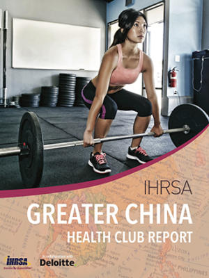 Portada del informe de Ihrsa China Health Club